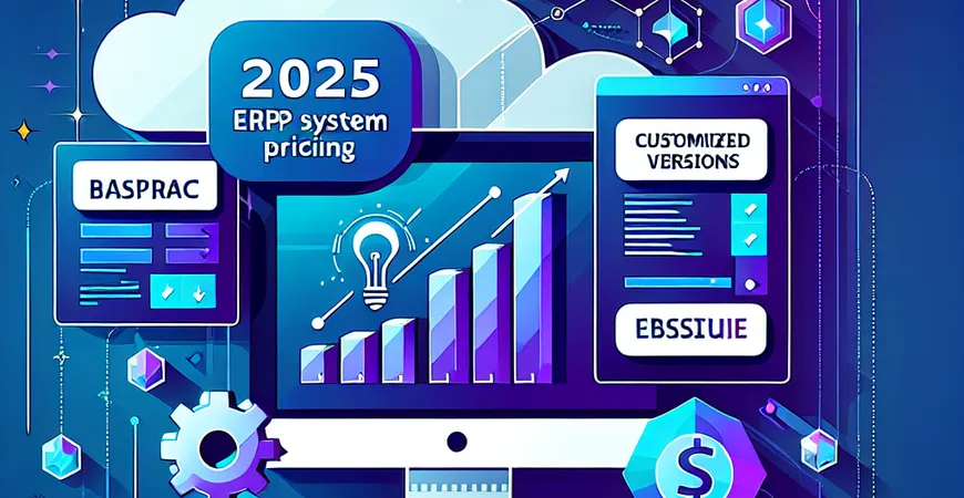2025 年 ERP 系统价格大起底：从基础版到定制版差在哪？